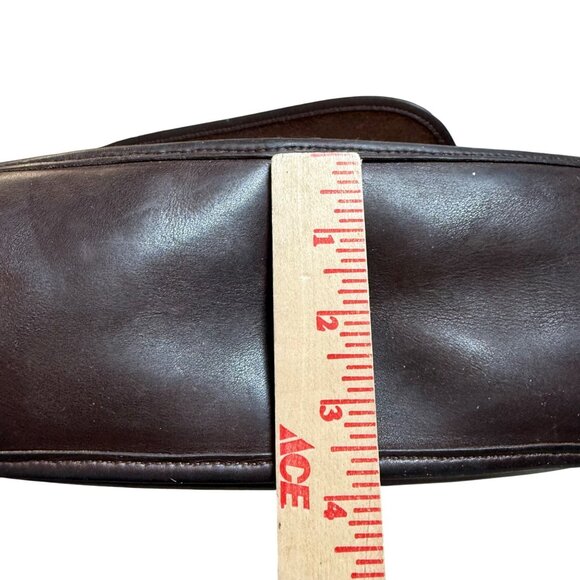 Coach Vintage Patricia's Legacy Cross Body Saddle Flap Bag Serial #9951 - Picture 14 of 15